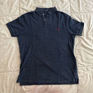 Ralph Lauren blue polo shirt